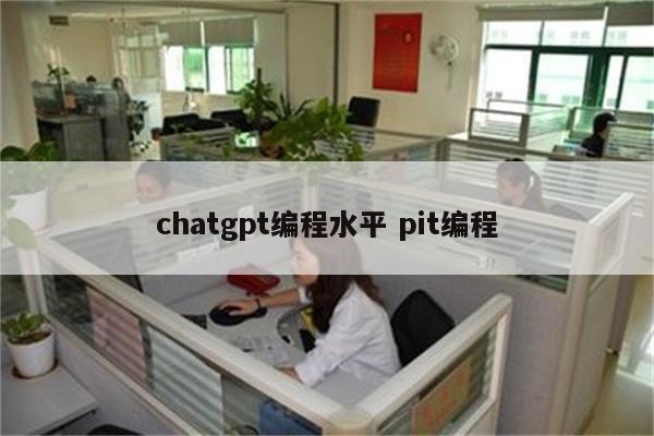 详细阅读:chatgpt编程水平 pit编程 chatgpt编程水平 pit编程