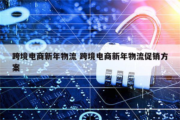 跨境电商新年物流 跨境电商新年物流促销方案