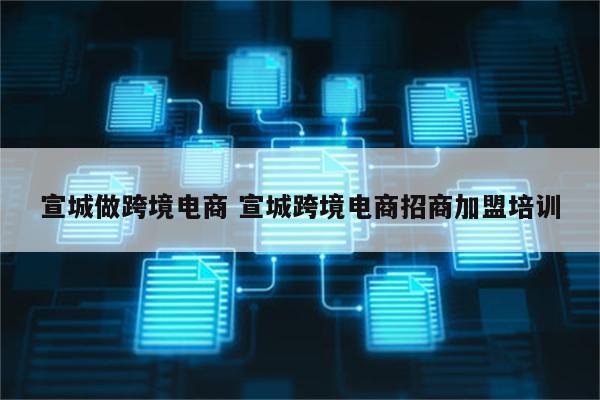 宣城做跨境电商 宣城跨境电商招商加盟培训