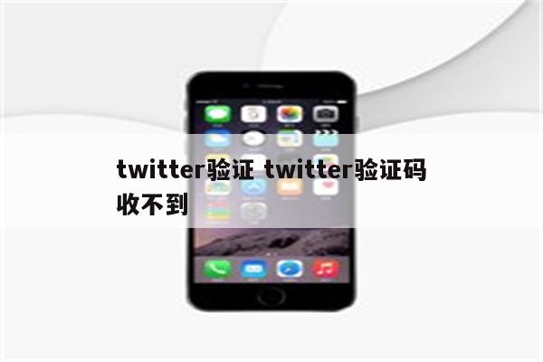 twitter验证 twitter验证码收不到