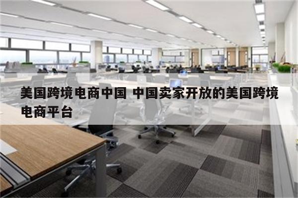 美国跨境电商中国 中国卖家开放的美国跨境电商平台