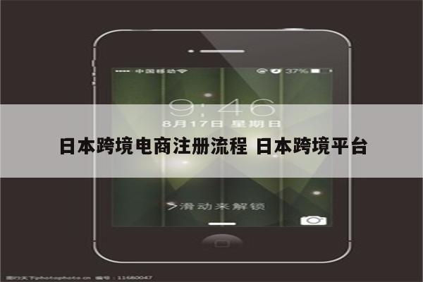 日本跨境电商注册流程 日本跨境平台