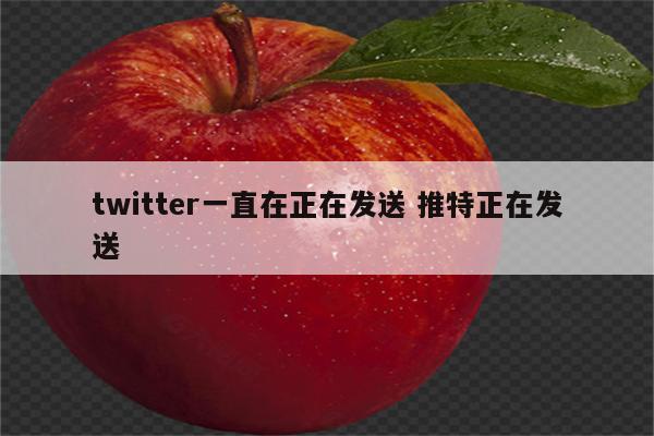 twitter一直在正在发送 推特正在发送