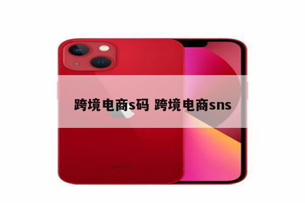 跨境电商s码 跨境电商sns