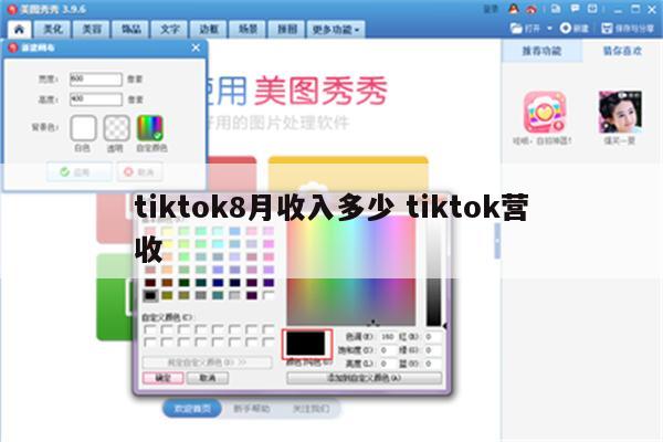 tiktok8月收入多少 tiktok营收