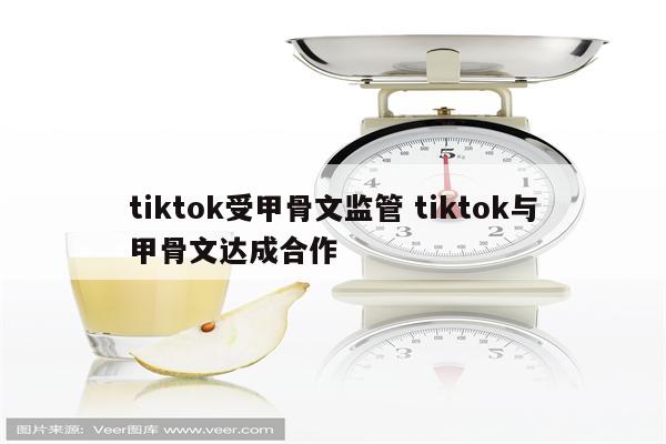 tiktok受甲骨文监管 tiktok与甲骨文达成合作