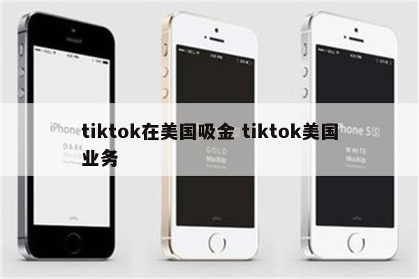 tiktok在美国吸金 tiktok美国业务