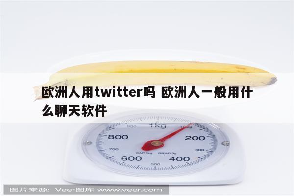 欧洲人用twitter吗 欧洲人一般用什么聊天软件