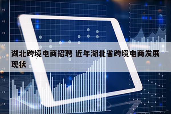 湖北跨境电商招聘 近年湖北省跨境电商发展现状