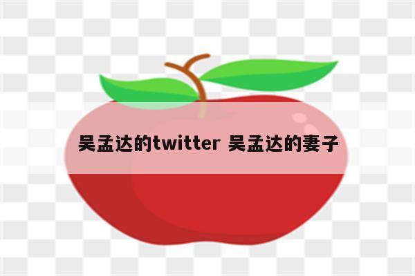 吴孟达的twitter 吴孟达的妻子