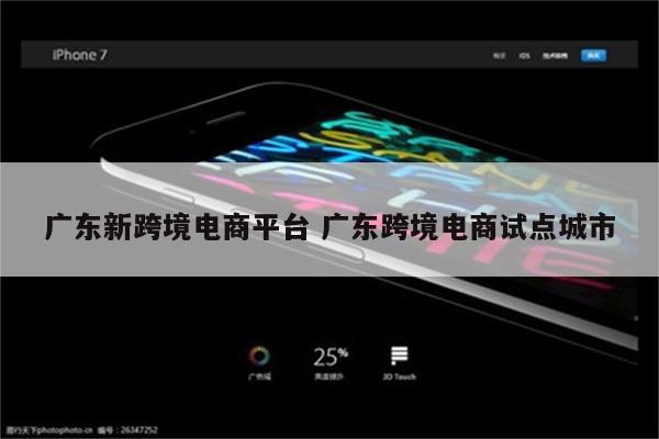 广东新跨境电商平台 广东跨境电商试点城市