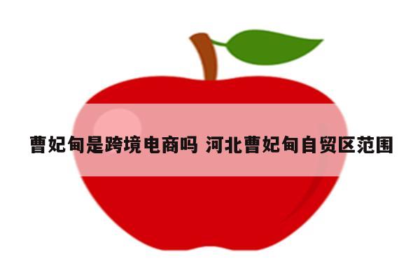 曹妃甸是跨境电商吗 河北曹妃甸自贸区范围