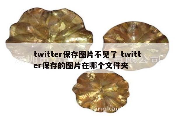 twitter保存图片不见了 twitter保存的图片在哪个文件夹