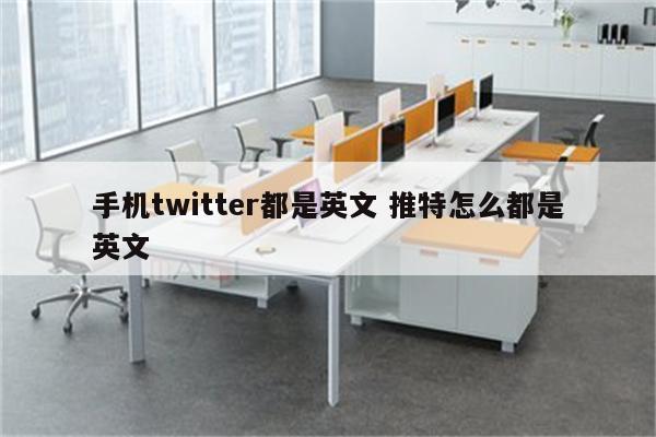 手机twitter都是英文 推特怎么都是英文