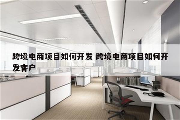 跨境电商项目如何开发 跨境电商项目如何开发客户