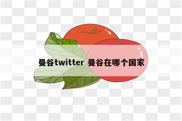 曼谷twitter 曼谷在哪个国家