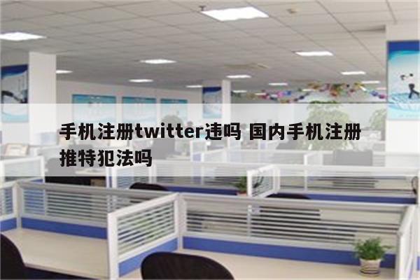 手机注册twitter违吗 国内手机注册推特犯法吗