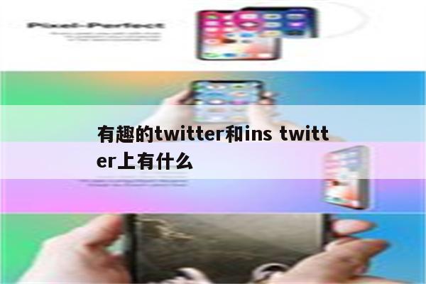 有趣的twitter和ins twitter上有什么