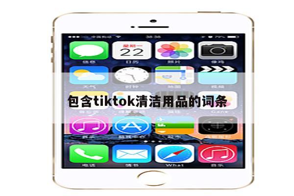 包含tiktok清洁用品的词条