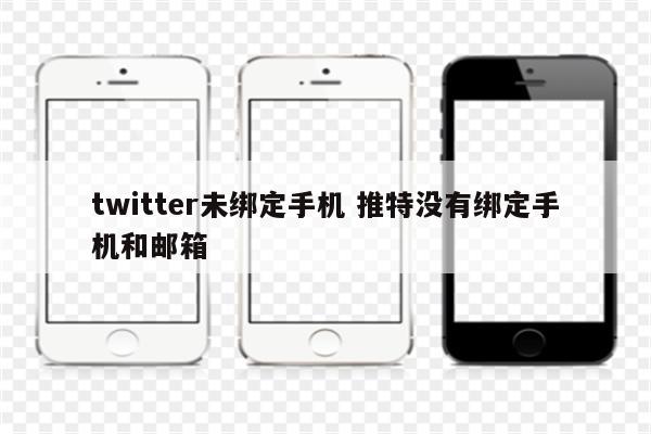 twitter未绑定手机 推特没有绑定手机和邮箱
