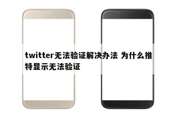 twitter无法验证解决办法 为什么推特显示无法验证