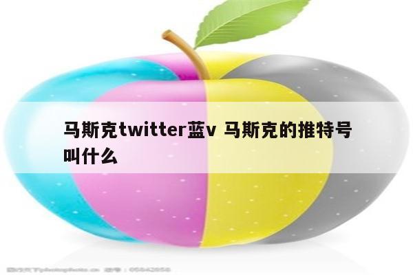 马斯克twitter蓝v 马斯克的推特号叫什么