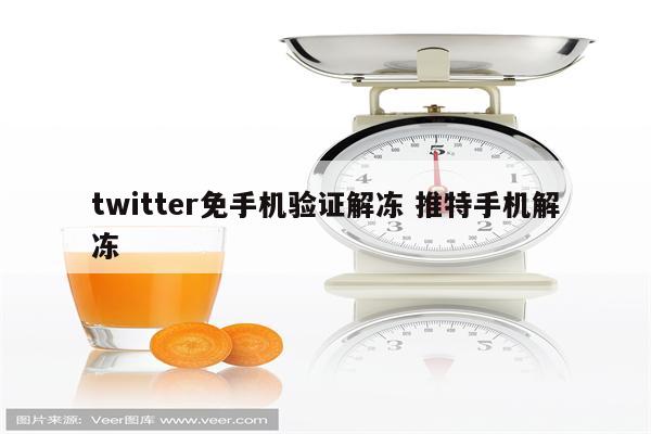 twitter免手机验证解冻 推特手机解冻