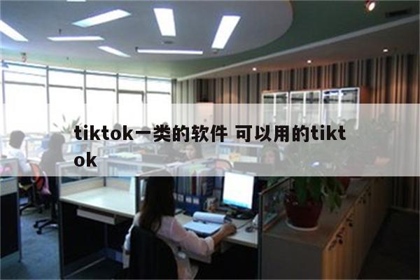 tiktok一类的软件 可以用的tiktok