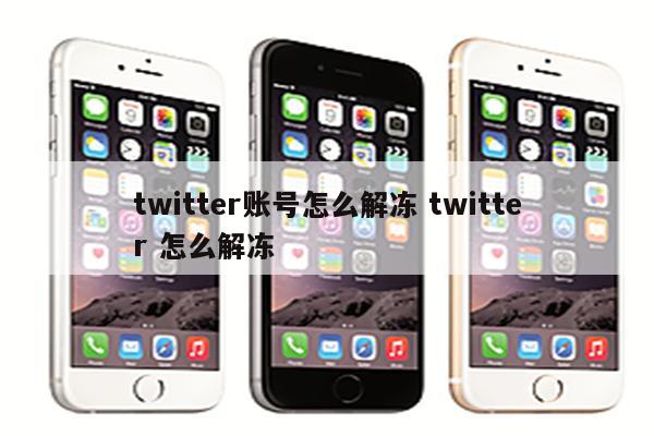 twitter账号怎么解冻 twitter 怎么解冻