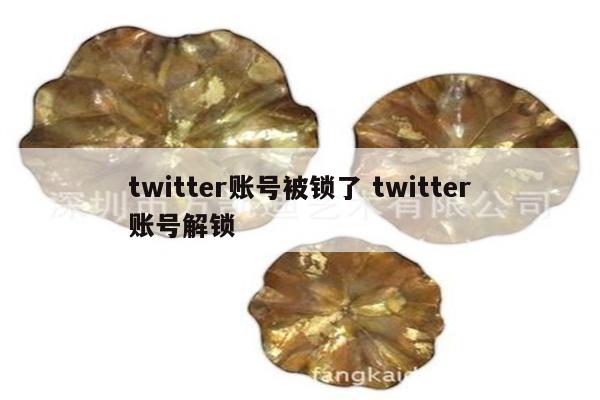 twitter账号被锁了 twitter账号解锁