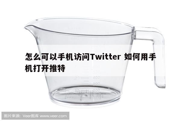 怎么可以手机访问Twitter 如何用手机打开推特