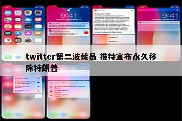 twitter第二波裁员 推特宣布永久移除特朗普