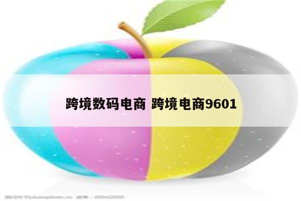 跨境数码电商 跨境电商9601