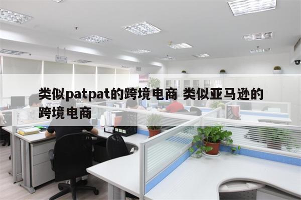 类似patpat的跨境电商 类似亚马逊的跨境电商