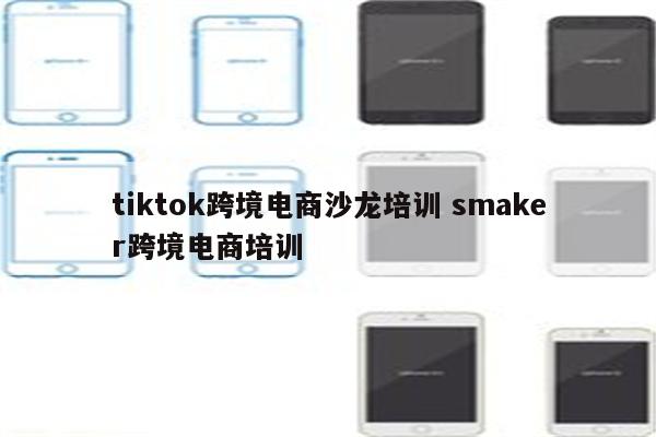 tiktok跨境电商沙龙培训 smaker跨境电商培训