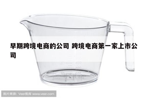 早期跨境电商的公司 跨境电商第一家上市公司