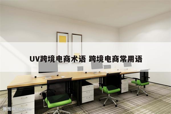 UV跨境电商术语 跨境电商常用语