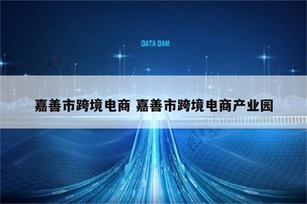 嘉善市跨境电商 嘉善市跨境电商产业园