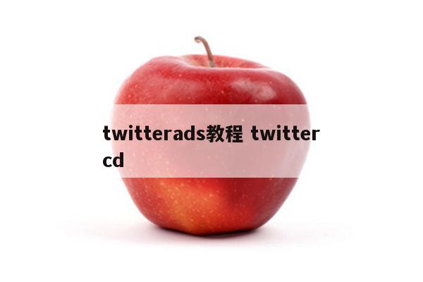 twitterads教程 twittercd