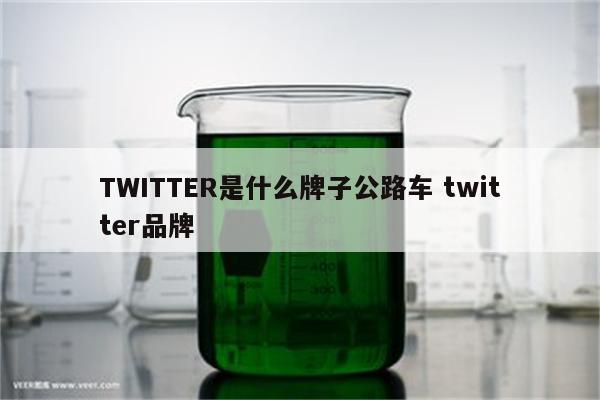 TWITTER是什么牌子公路车 twitter品牌