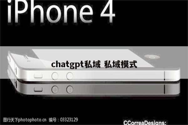 chatgpt私域 私域模式