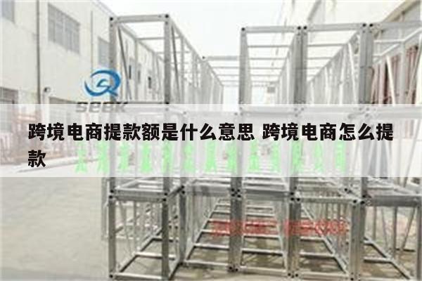 跨境电商提款额是什么意思 跨境电商怎么提款