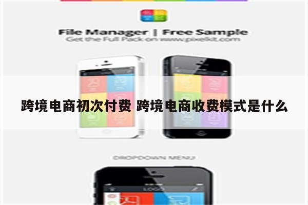 跨境电商初次付费 跨境电商收费模式是什么