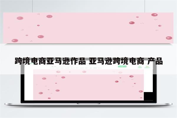 跨境电商亚马逊作品 亚马逊跨境电商 产品