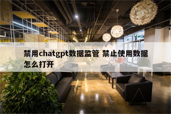 禁用chatgpt数据监管 禁止使用数据怎么打开