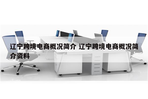 辽宁跨境电商概况简介 辽宁跨境电商概况简介资料