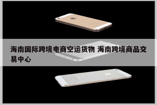 海南国际跨境电商空运货物 海南跨境商品交易中心