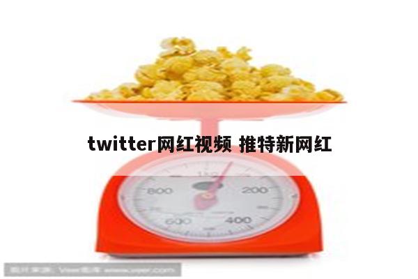 twitter网红视频 推特新网红