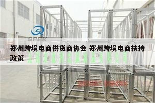 郑州跨境电商供货商协会 郑州跨境电商扶持政策