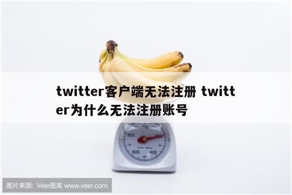 twitter客户端无法注册 twitter为什么无法注册账号